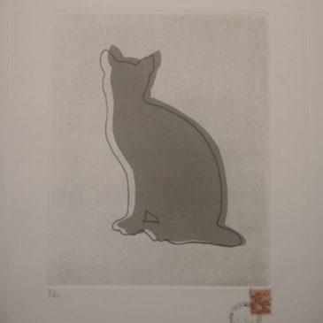 “gatto seduto”